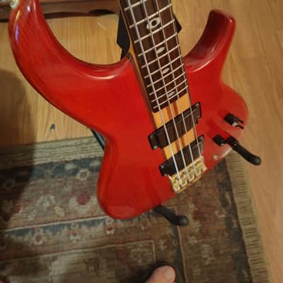 Aria SB-RSZ "Rudy Sarzo" 1990's - Padauk Stain image 3