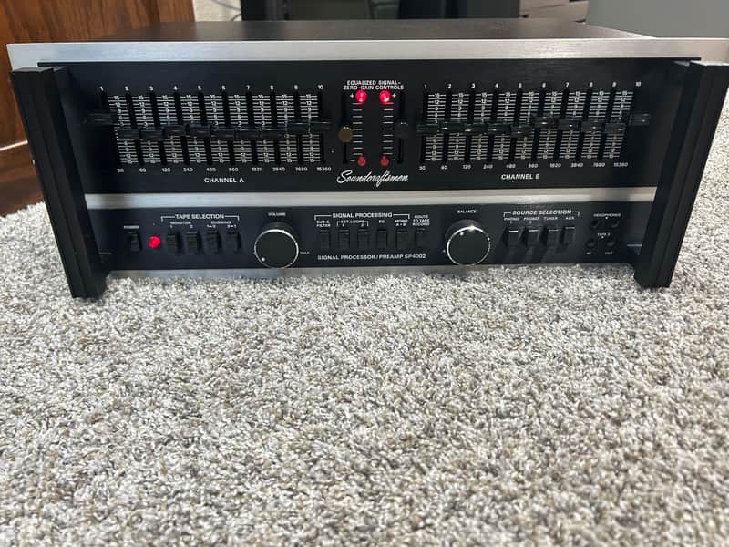 Beautiful vintage Soundcraftsmen SP4002 Pre-amp! Serviced!
