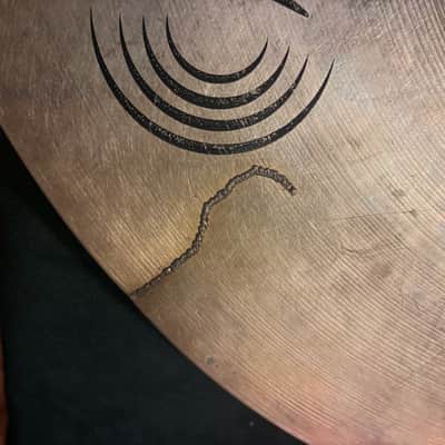 Restored Sabian 16" AAX X-Plosion Crash Cymbal 2019 - Present - Brilliant image 4