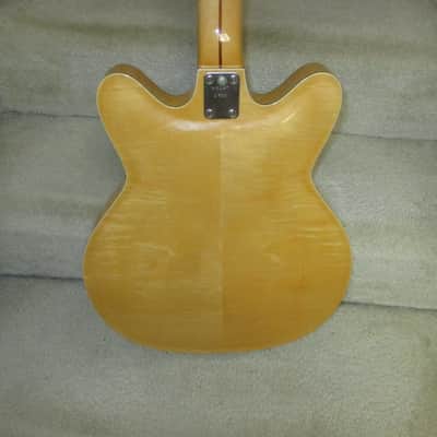 Sano Vintage Double Cutaway Electric Guitar/2 Pickups/Whammy 1960s - Blond image 6