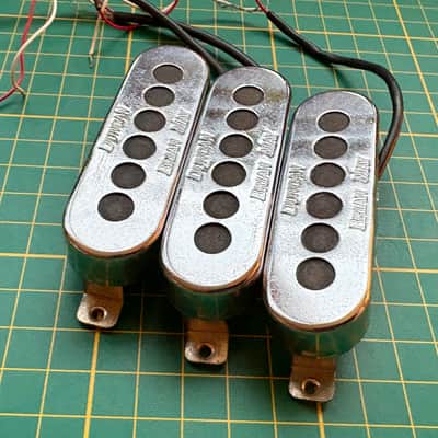 Original Seymour Duncan Brian May Pickups (Set of 3) – from 1993 Guild Red Special BM01 - Chrome image 2
