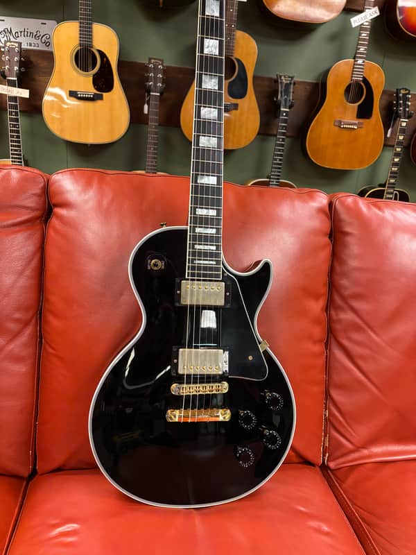 2020 Gibson Custom Shop Les Paul Custom Doyle Coils Ebony image 1