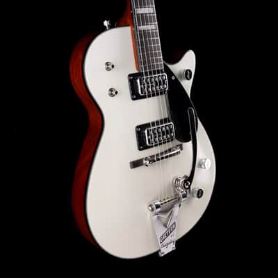 Gretsch Custom Shop Masterbuilt Chad Henrichsen 1959 Duo Jet NOS Olympic White image 6