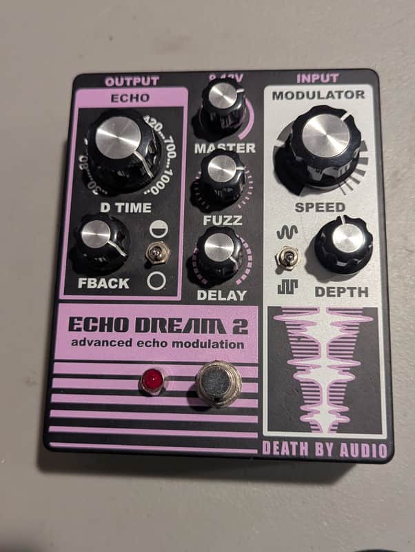 Death By Audio Echo Dream Delay 2 2010s - Purple image 1