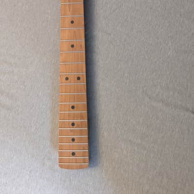 Warmoth Roasted Maple Stratocaster Neck, Clapton Profile, SS Frets image 1