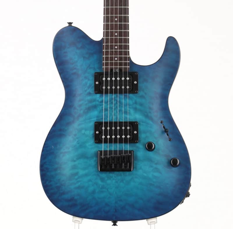 GRASSROOTS G-TB-55R See-Through Blue Sunburst Satin [GC1833372