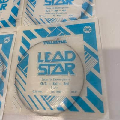 Musima Lead Star Set of Original Exclusive Vintage Strings Rare image 6