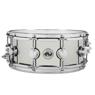 DW Collector's Series Nickel Over Brass 5.5x14" Snare Drum