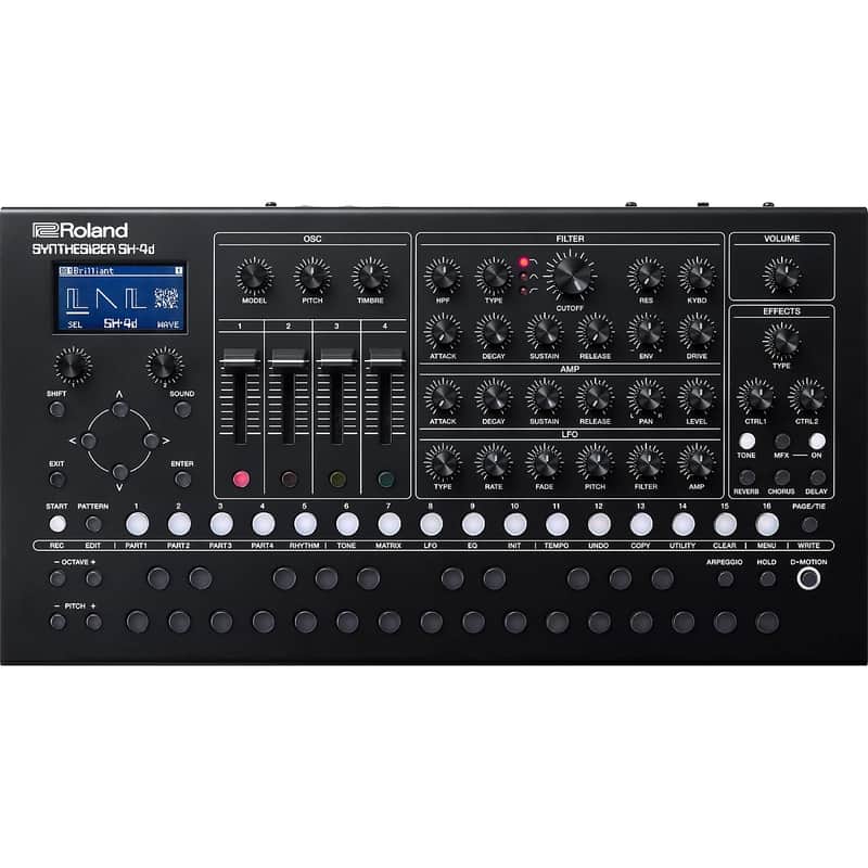 Roland SH-4D Polyphonic Desktop Synthesizer image 1