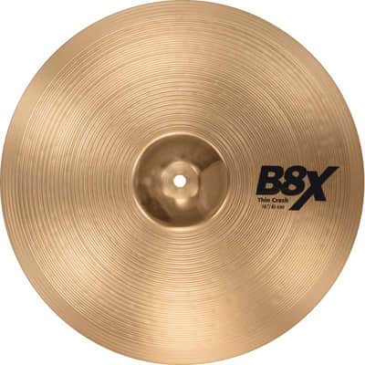 Sabian 41606X B8X 16" THIN CRASH image 2