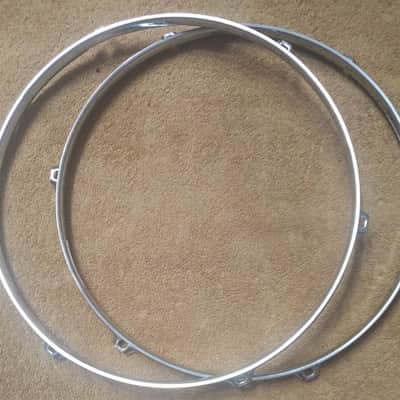 Unknown 14" rim 6 hole - Pair 2000's Chrome image 2