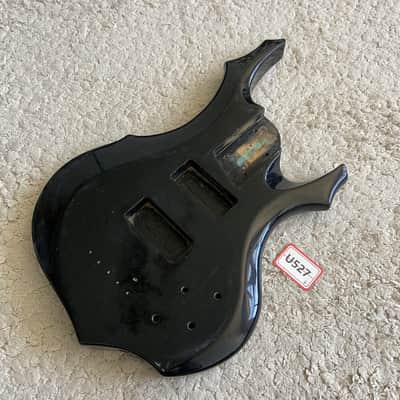 Black Basswood ESP LTD Electric Bass Body image 9
