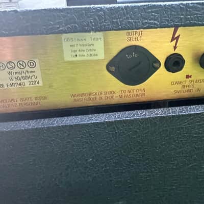 Marshall Jcm800 4212 1987 - Black gold image 5