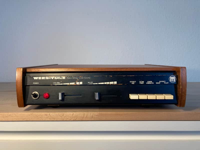 WersiVoice - German Vintage Phaser - Full Analog Leslie Rotor Simulation w/ BBD - Ensemble Chorus and Vibrato Effect Box image 1