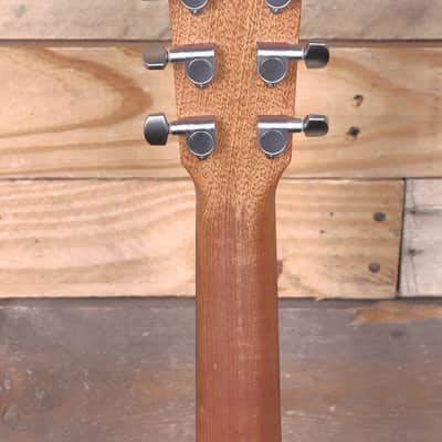 Martin D Jr E Acoustic/Electric Guitar Natural w/ Case image 7