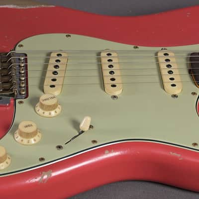 Fender Custom Shop Stratocaster 1962 Relic Fiesta Red Masterbuilt Austin MacNutt 2024 image 9