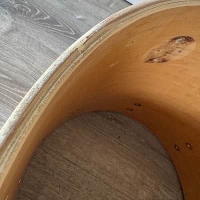 Ludwig 1970s 80s Era 6 Ply 16x16 Floor Tom Shell Project Shell image 14