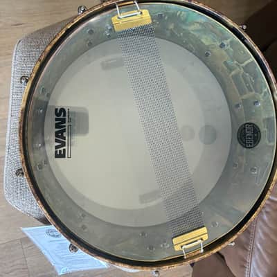 Ebenor Aaron Sterling Signature brass snare 5x14 2026 image 6