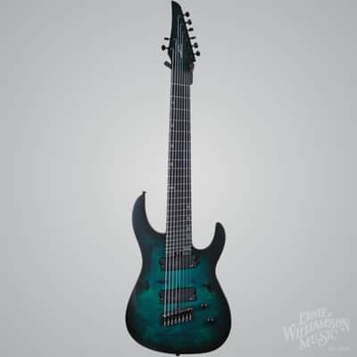 Legator Ninja 8 String Multi-Scale Super Shred Dark Sapphire image 2