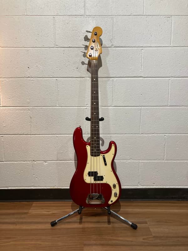 Fender Precision Bass with Rosewood Fretboard 1966 - All Original! - Candy Apple Red - Chris Cambell - Bob Seger image 1