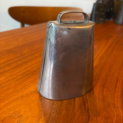Vintage 1900s 4.25" Steel Cowbell Unmarked - See Video! image 2