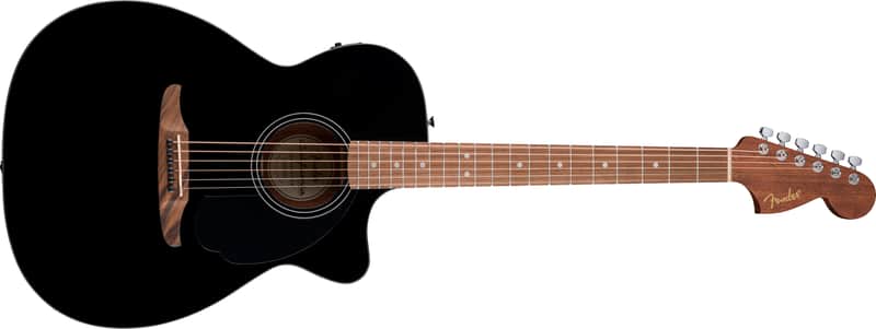FENDER - California Standard Monterey CE  Spruce Top  Black Pickguard  Black - 0974260506 image 1
