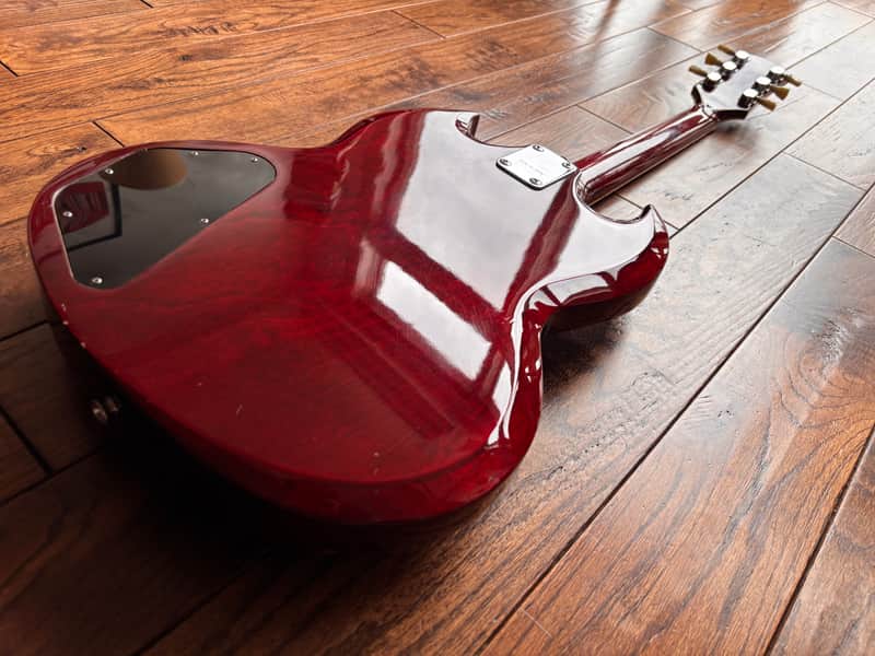 Vintage 1970s Greco SG 350T Electric Guitar Heritage Cherry w