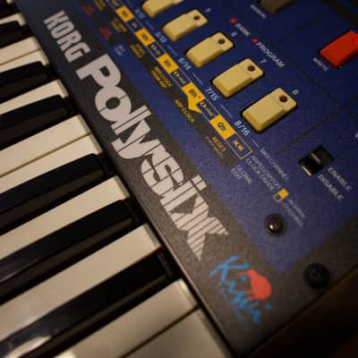 Korg PolySix (KiwiSix, Kiwi Power Supply, Kiwi Overlay) with Case! image 6
