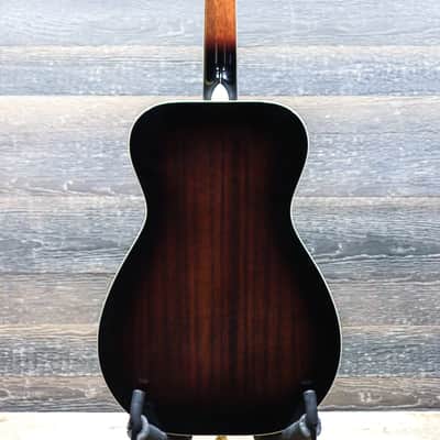 Recording King RR-36-VS Maxwell Roundneck Resonator Gloss Sunburst Guitar image 3