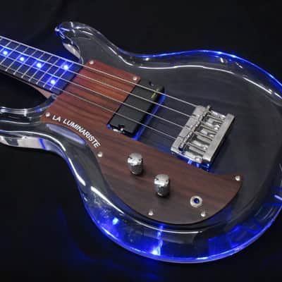 Next Tone La Luminariste Bass LED+ Left Hand 2017 Clear Acrylic image 1