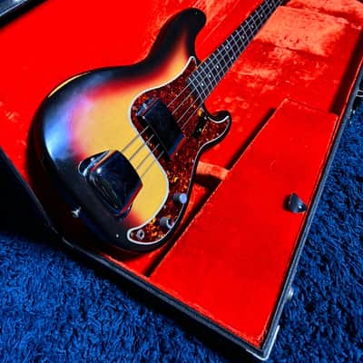 Fender Pbass 1966 - Sunburst image 2