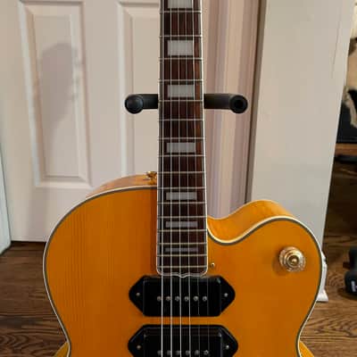 Subway Guitars Fatdog 17" Lowell  - Blonde ES-5 image 3