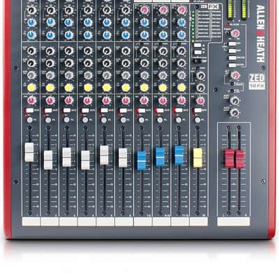 Allen & Heath ZED-12FX USB Mixer with Effects ~A&H ZED12FX~ w/ FREE Shipping & XLR Mic Cables! image 2