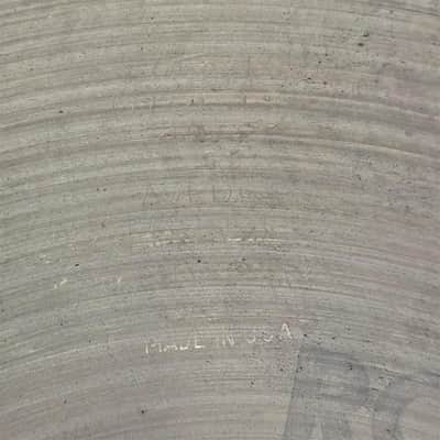Used Vintage Zildjian A Rock Hi Hat Cymbals 14" - Very Good image 4