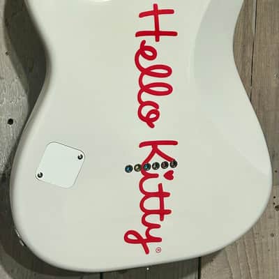 New Fender FSR Limited Edition Squier Hello Kitty Stratocaster - White, In Stock and Ready to Ship Ultra Fast! image 10