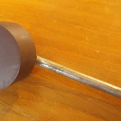 Slingerland Greatsch Ludwig Rogers Camco Flat Rubber Bass Drum Beater 50s 60s NO TARIFFS USA image 2