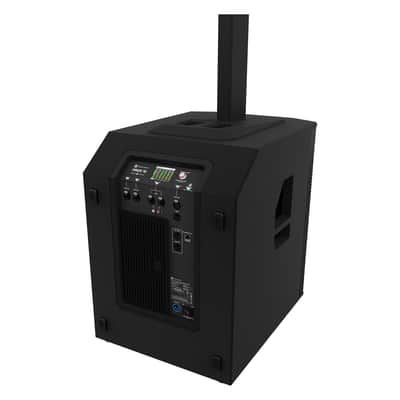2x Electro-Voice EVOLVE 70 Powered Column Array Black + Odyssey FZEVOLVE70W Case image 9