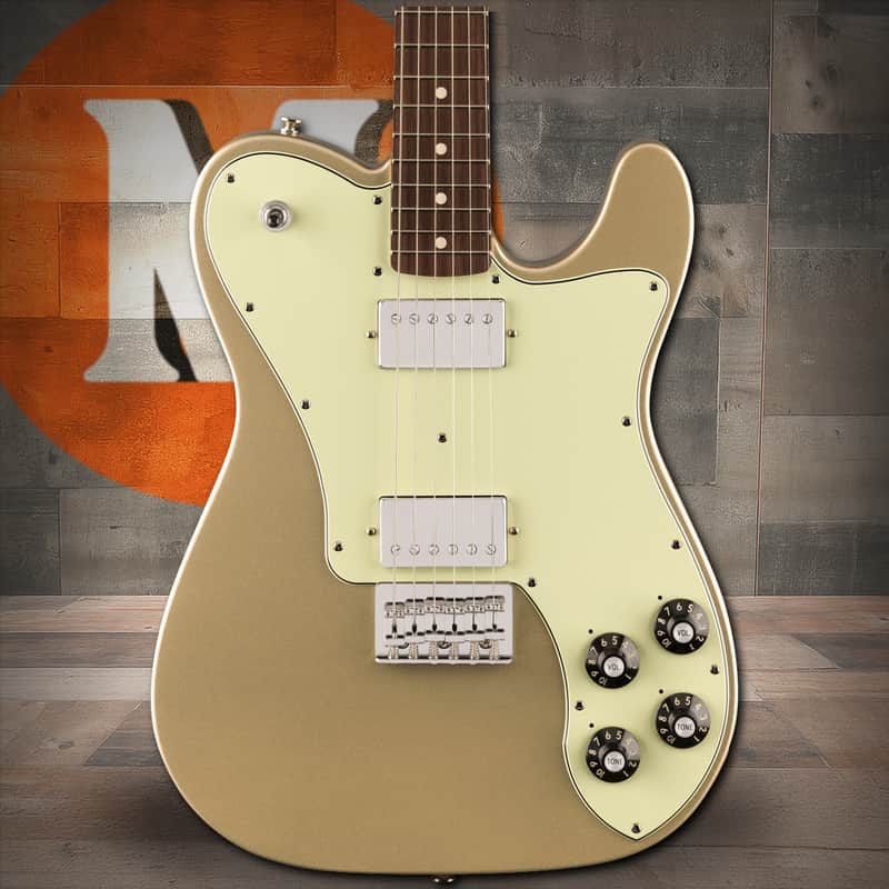 Fender Chris Shiflett Telecaster Deluxe, Rosewood Fingerboard - Shoreline Gold image 1