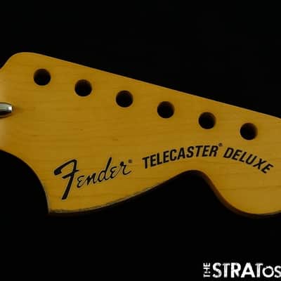 NOS Fender Vintera Road Worn 70s Tele Deluxe Replacement NECK Nitro Maple image 1