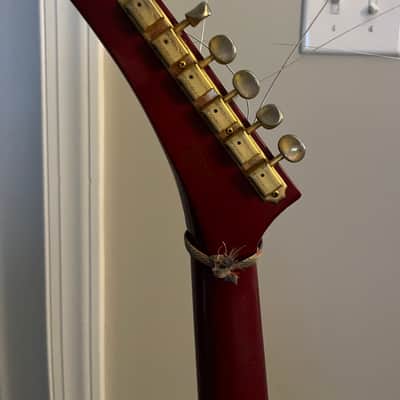 Gibson Explorer 1977 - Wine Red image 10