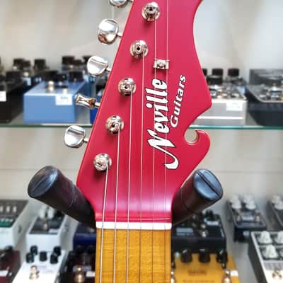2026 Neville Guitars S-Style Custom Shop #615 in Matte Dakota Red, Excellent Condition with Hard Case! image 10