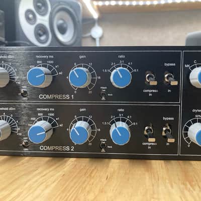 Stam Audio 25609+ Rackmount Stereo VCA Bus Compressor 2025 - Present - Black image 7