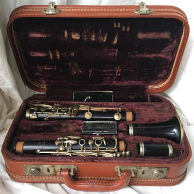 Evette & Schaeffer Modele Buffet-Crampon clarinet E13 Bb soprano 1960’s Grenadilla image 8