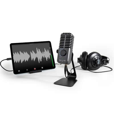 IK Multimedia iRig Stream Mic Pro Multi-Pattern Microphone w/ Built-In Interface imagen 3