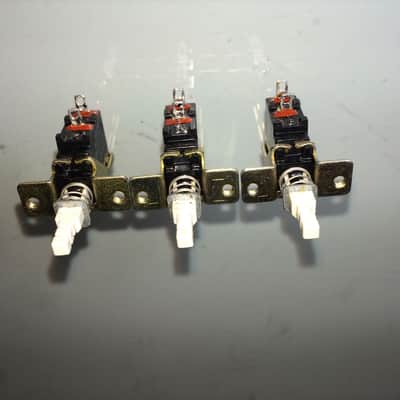 Vintage ALPS (Japan) TV-3 Power Switch (Without plastic button!)(3 pack) image 1