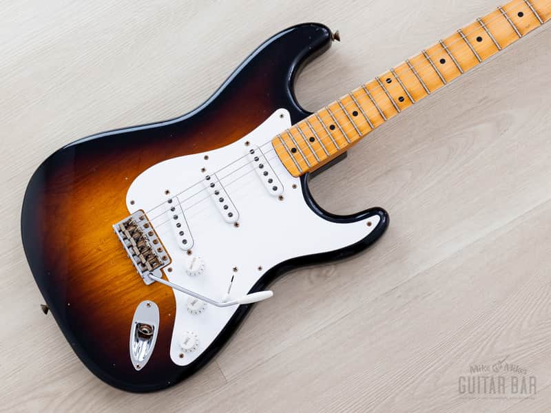 2024 Fender Custom Shop Limited Edition 1954 Stratocaster 70th Anniversary Journeyman Relic Sunburst w/ Case, CoA image 1