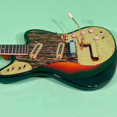 Framus Strato DeLuxe 1965 - 3-Color Sunburst Gold! 100% original image 8