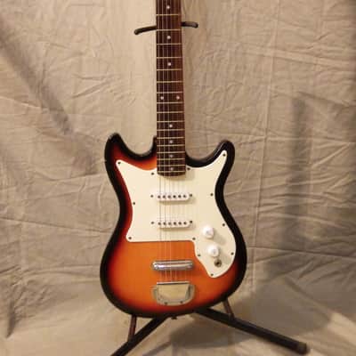 Vintage Harmony 02815 Electric Guitar (Late 70s, 3-Tone Sunburst) image 3