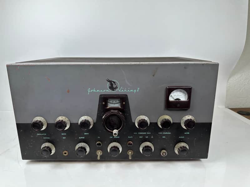 Vintage EF Johnson Viking II Tube Radio Transmitter image 1