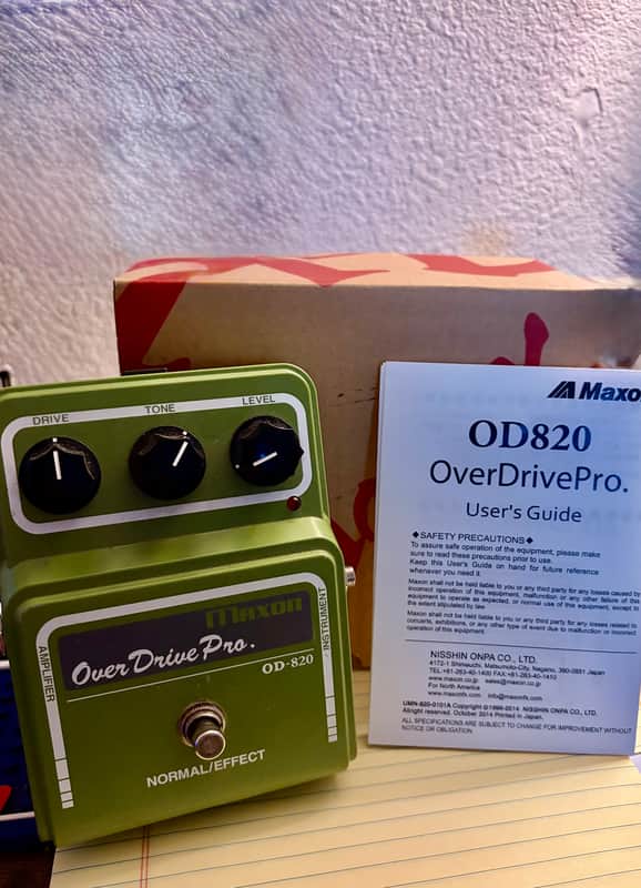 Maxon OD-820 Overdrive | Reverb
